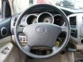 2006 Toyota Tacoma Taupe Interior Steering Wheel Photo