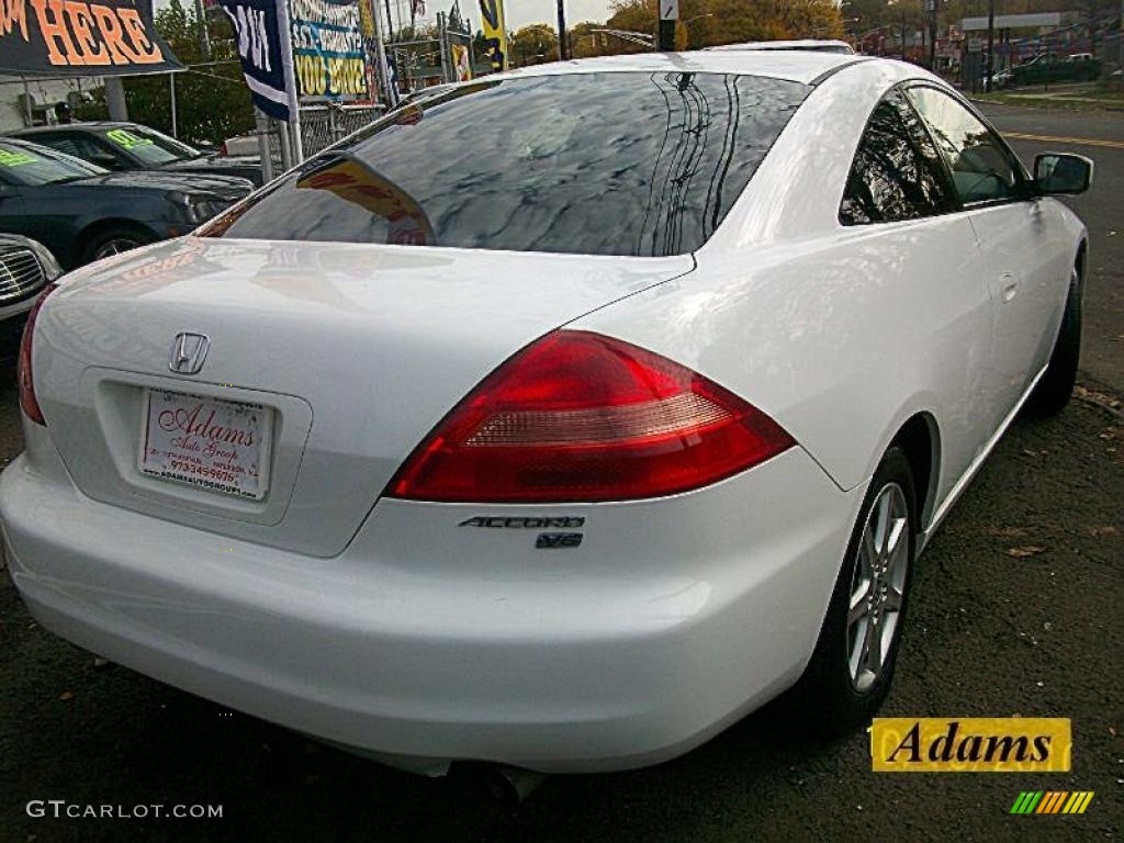 2003 Accord EX V6 Coupe - Taffeta White / Ivory photo #4