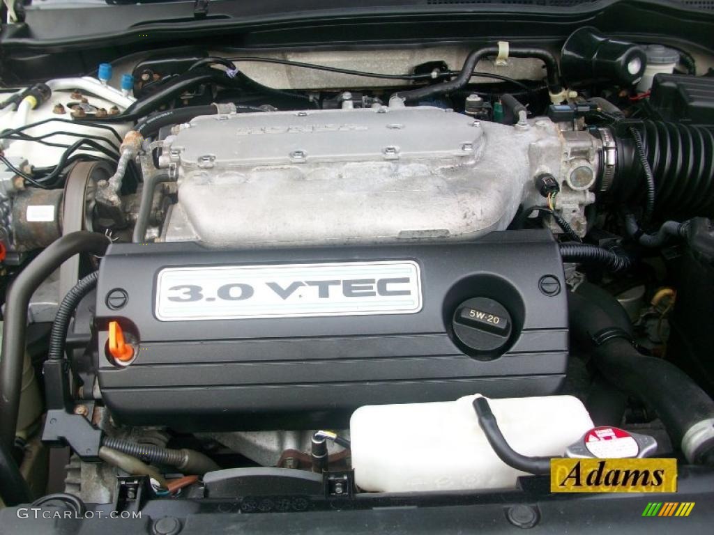 2003 Accord EX V6 Coupe - Taffeta White / Ivory photo #10