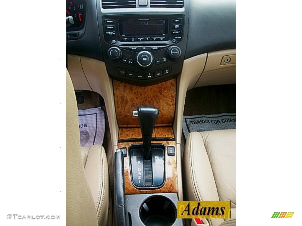 2003 Accord EX V6 Coupe - Taffeta White / Ivory photo #16