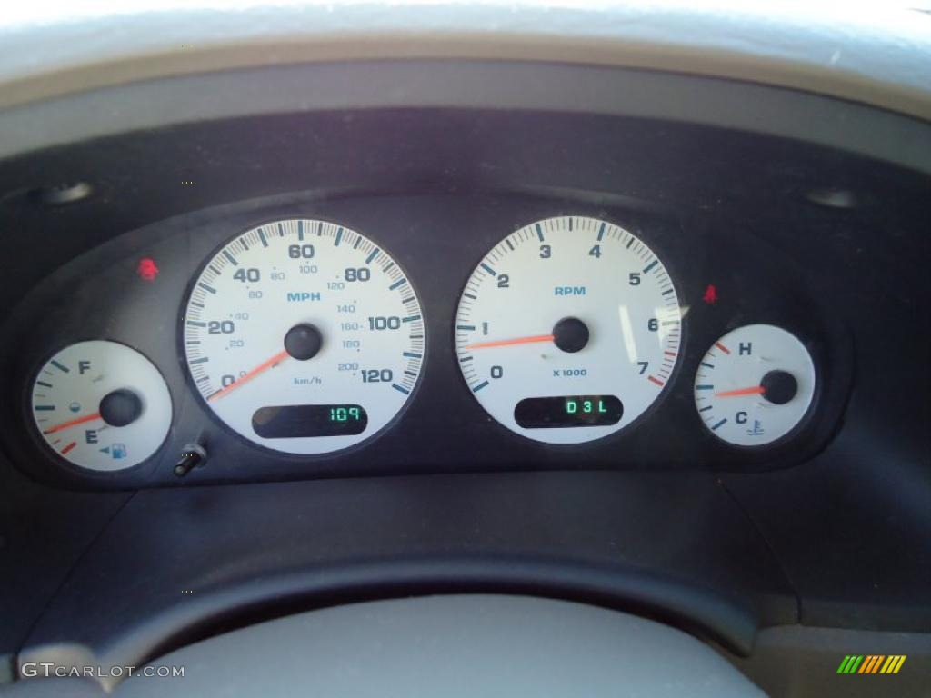 2002 Chrysler Town & Country LX Gauges Photo #38952882