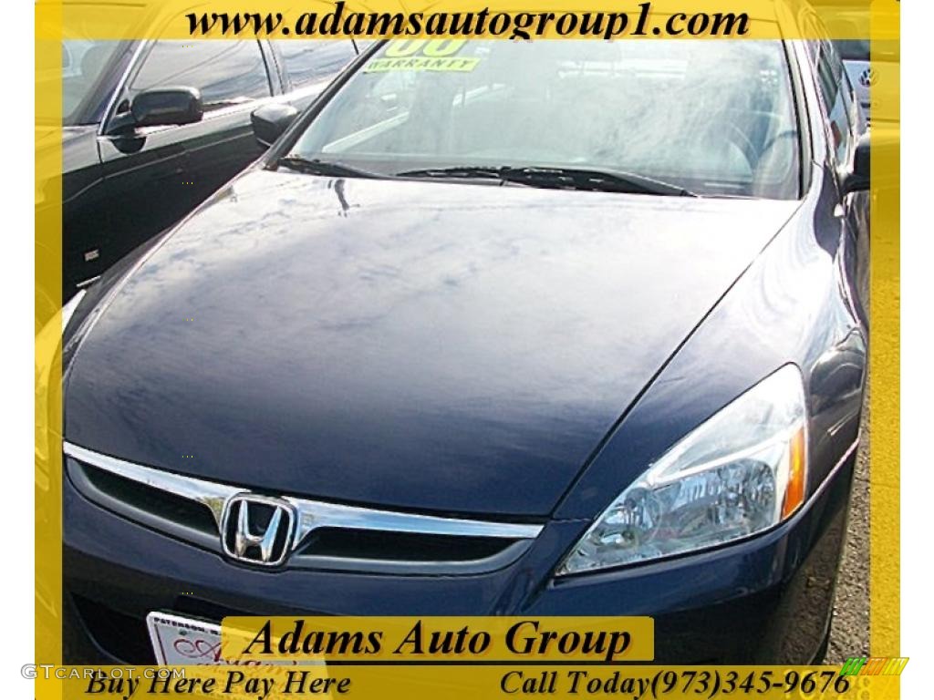 2006 Accord LX Sedan - Royal Blue Pearl / Gray photo #1