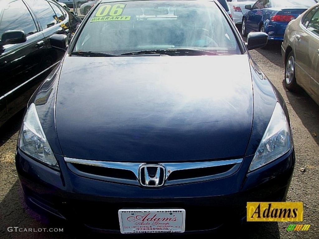2006 Accord LX Sedan - Royal Blue Pearl / Gray photo #7