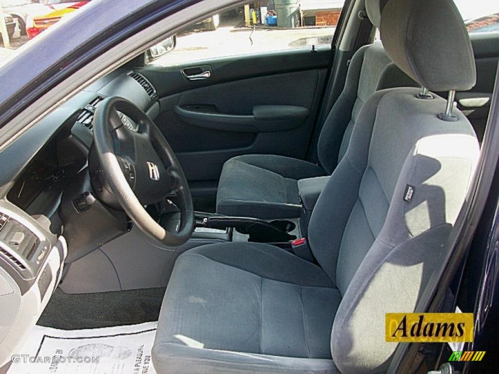 2006 Accord LX Sedan - Royal Blue Pearl / Gray photo #10