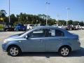 2007 Icelandic Blue Chevrolet Aveo LS Sedan  photo #2