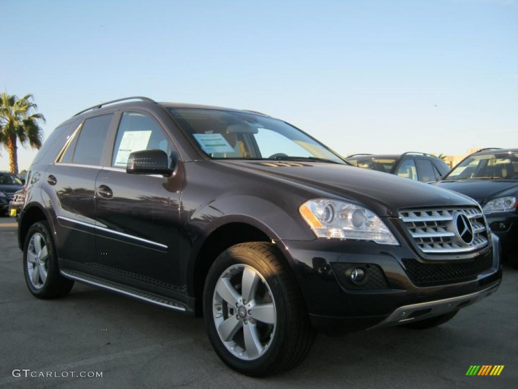 2011 ML 350 4Matic - Capri Blue Metallic / Cashmere photo #1