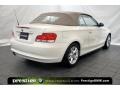 2008 Alpine White BMW 1 Series 128i Convertible  photo #2