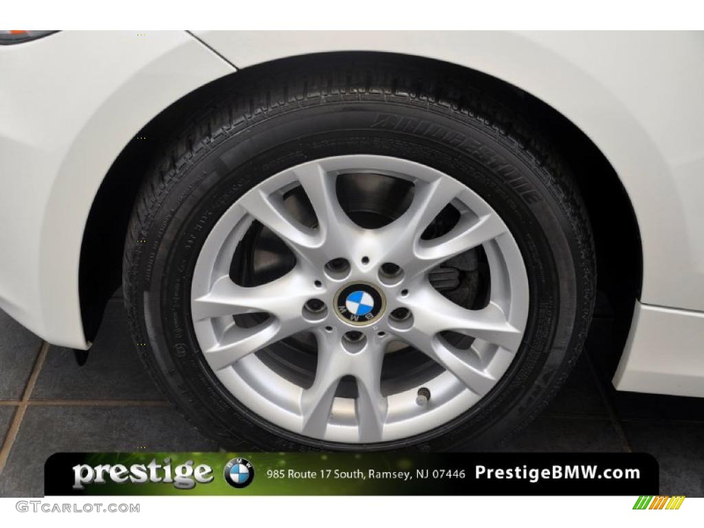 2008 1 Series 128i Convertible - Alpine White / Taupe photo #8