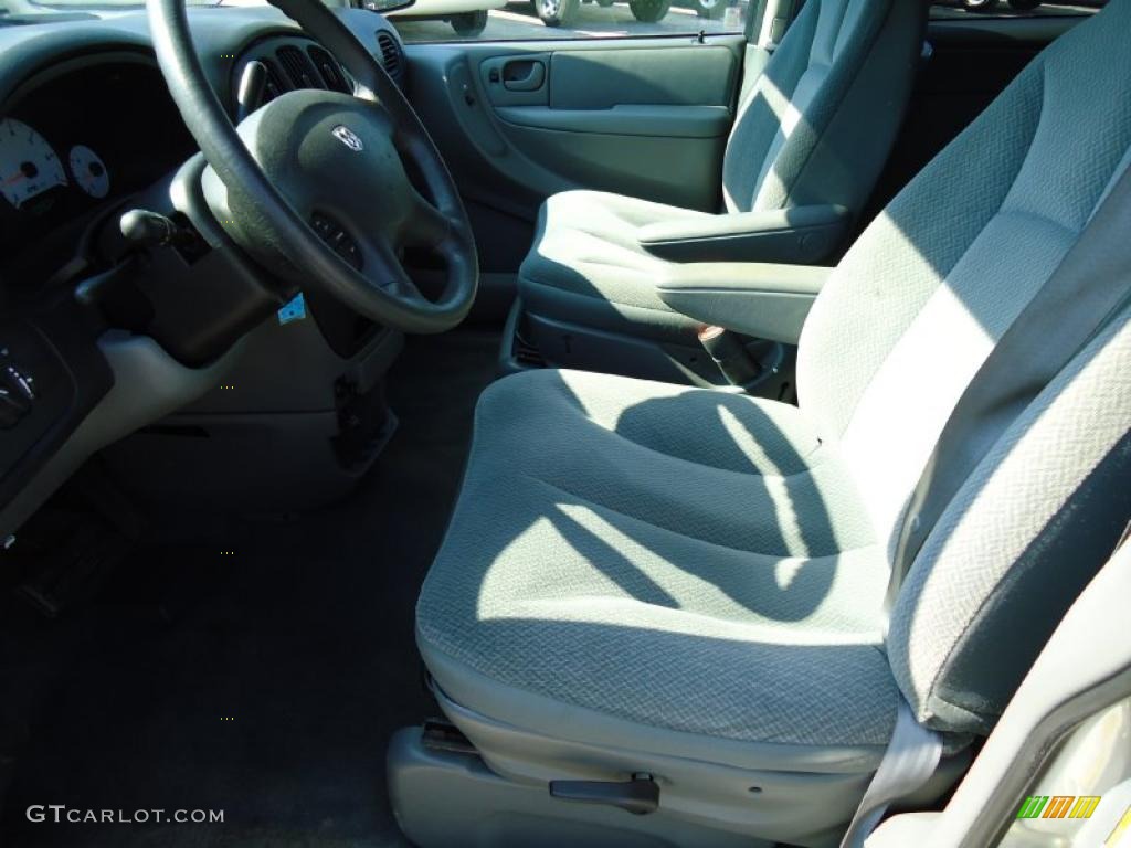 2005 Grand Caravan SE - Bright Silver Metallic / Medium Slate Gray photo #5