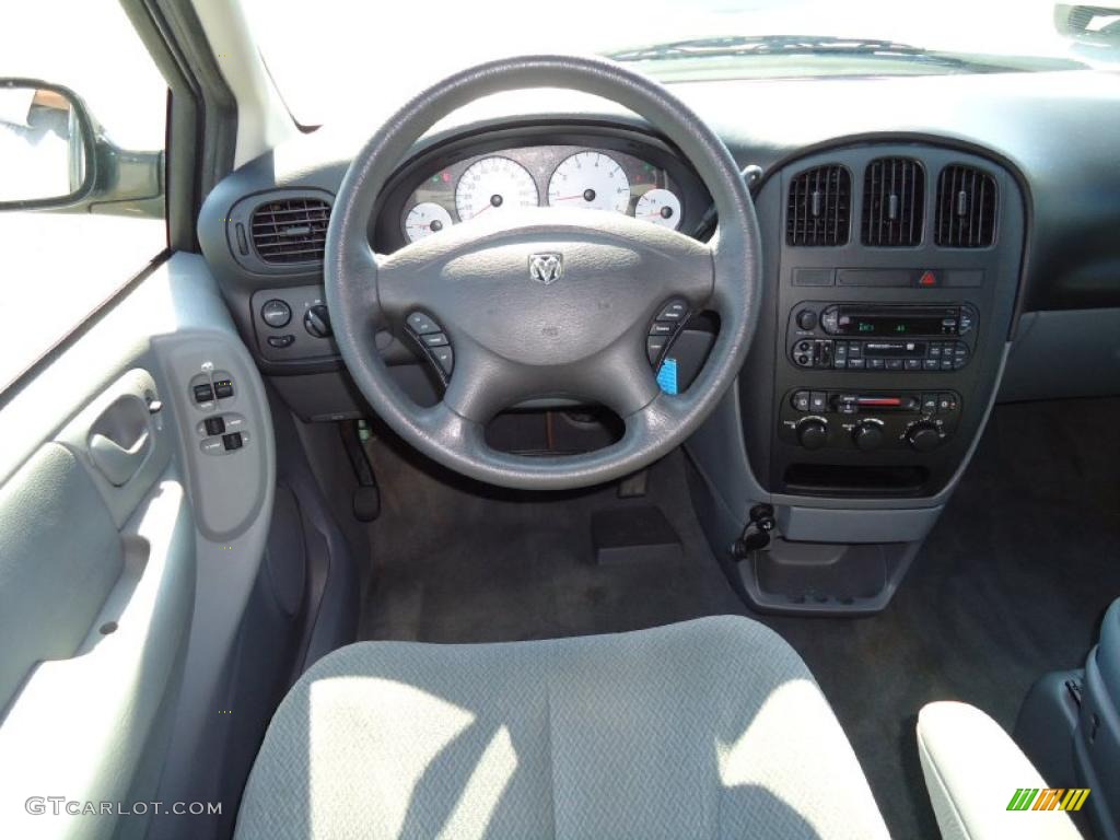 2005 Grand Caravan SE - Bright Silver Metallic / Medium Slate Gray photo #8