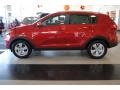 2011 Signal Red Kia Sportage LX  photo #3