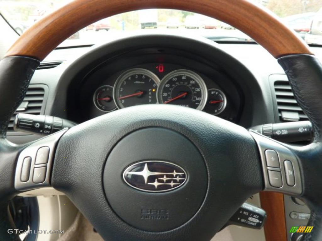 2005 Subaru Outback 3.0 R Sedan Steering Wheel Photos