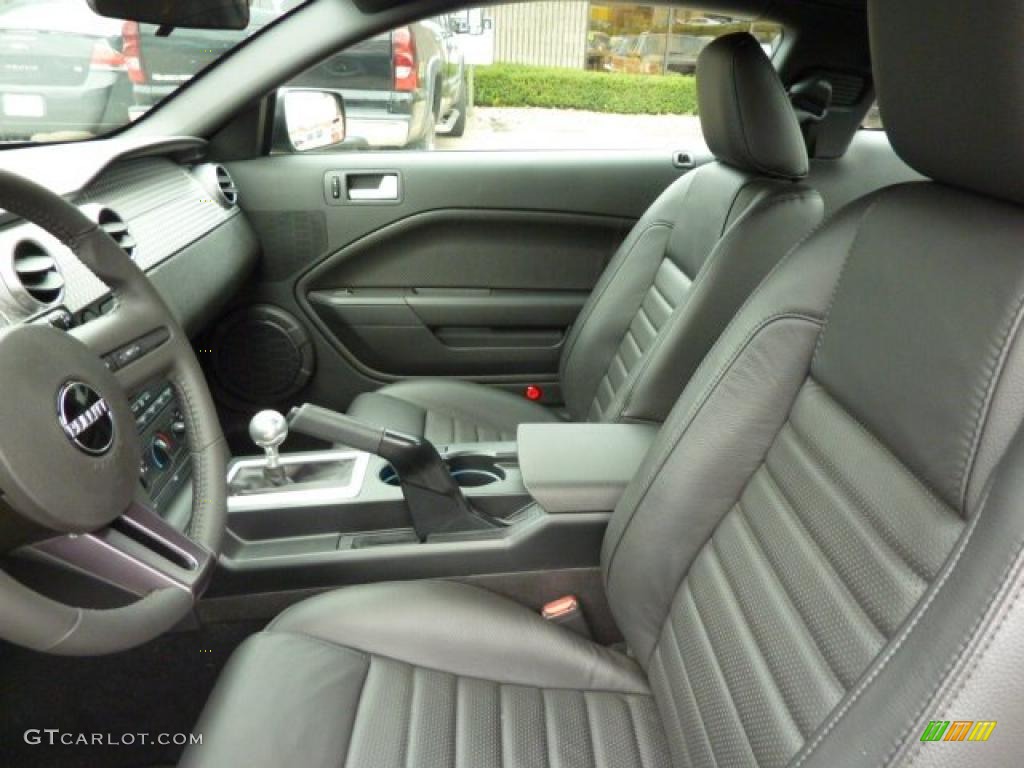 Dark Charcoal Interior 2008 Ford Mustang Bullitt Coupe Photo #38958950