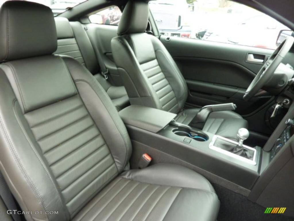 Dark Charcoal Interior 2008 Ford Mustang Bullitt Coupe Photo #38959038