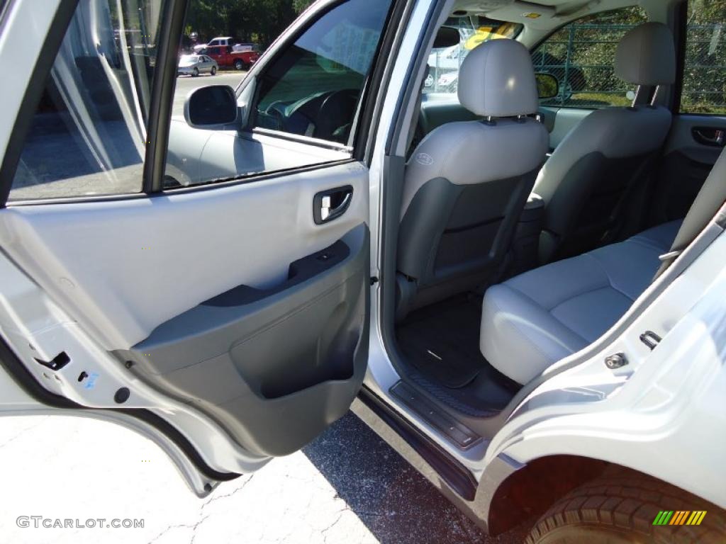 Gray Interior 2005 Hyundai Santa Fe LX 3.5 Photo #38959270