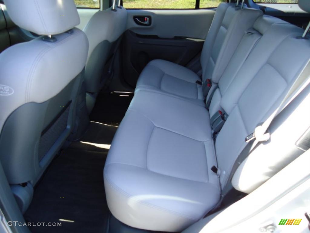 Gray Interior 2005 Hyundai Santa Fe LX 3.5 Photo #38959290