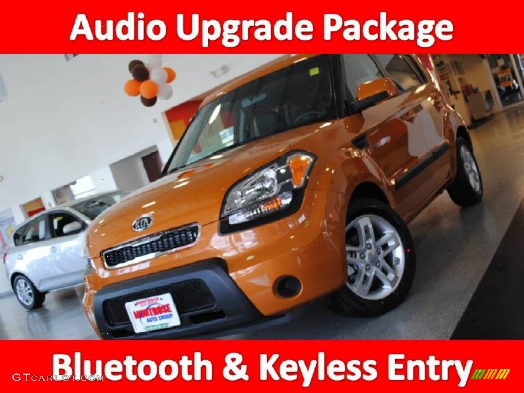Ignition Orange Kia Soul