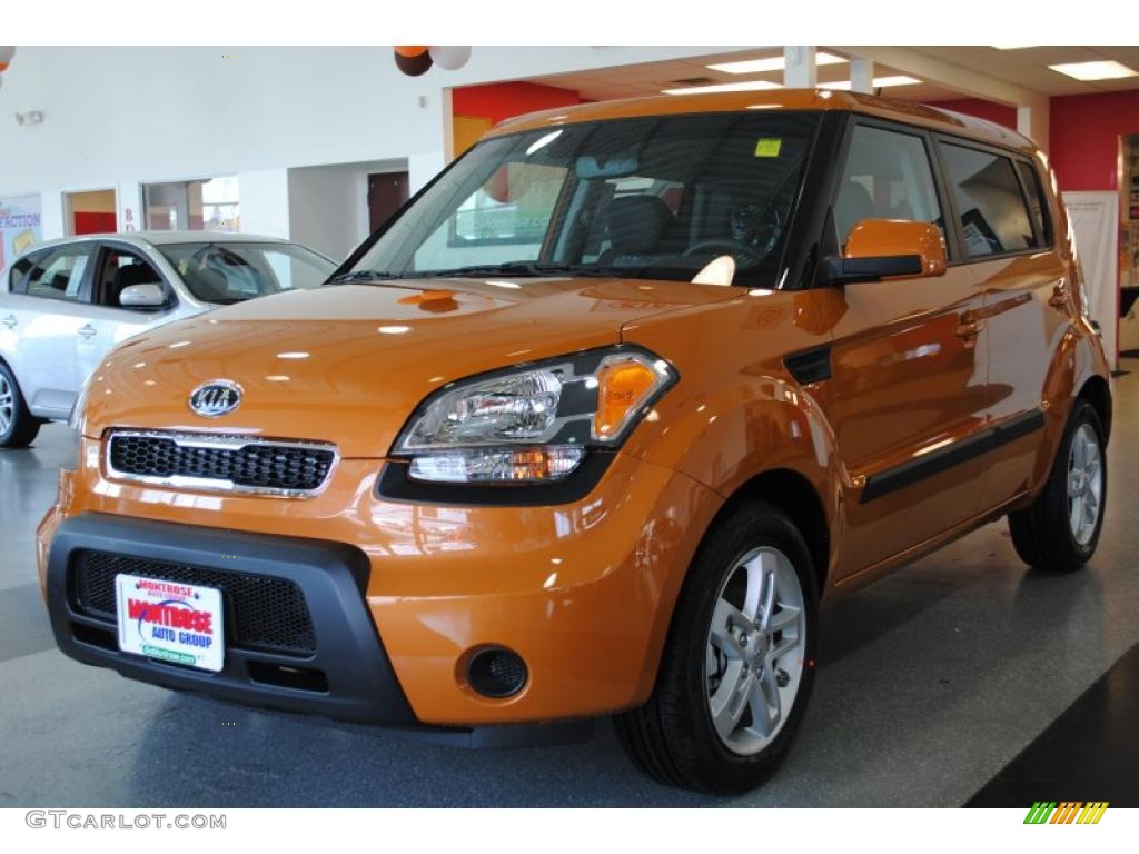 Ignition Orange 2011 Kia Soul + Exterior Photo #38959414