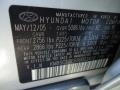 RZ: Smart Silver 2005 Hyundai Santa Fe LX 3.5 Color Code