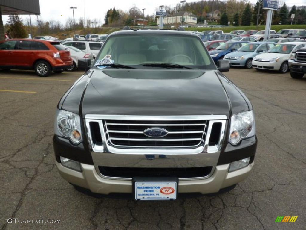 2007 Explorer Eddie Bauer 4x4 - Dark Stone Metallic / Camel photo #7