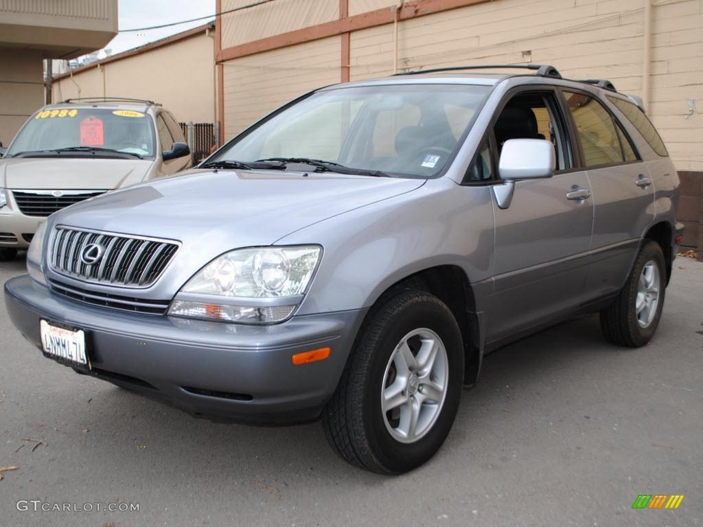 2001 RX 300 AWD - Blue Vapor Metallic / Black photo #3