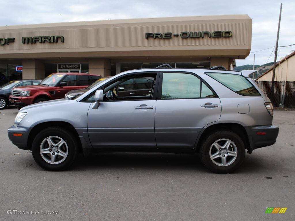2001 RX 300 AWD - Blue Vapor Metallic / Black photo #4