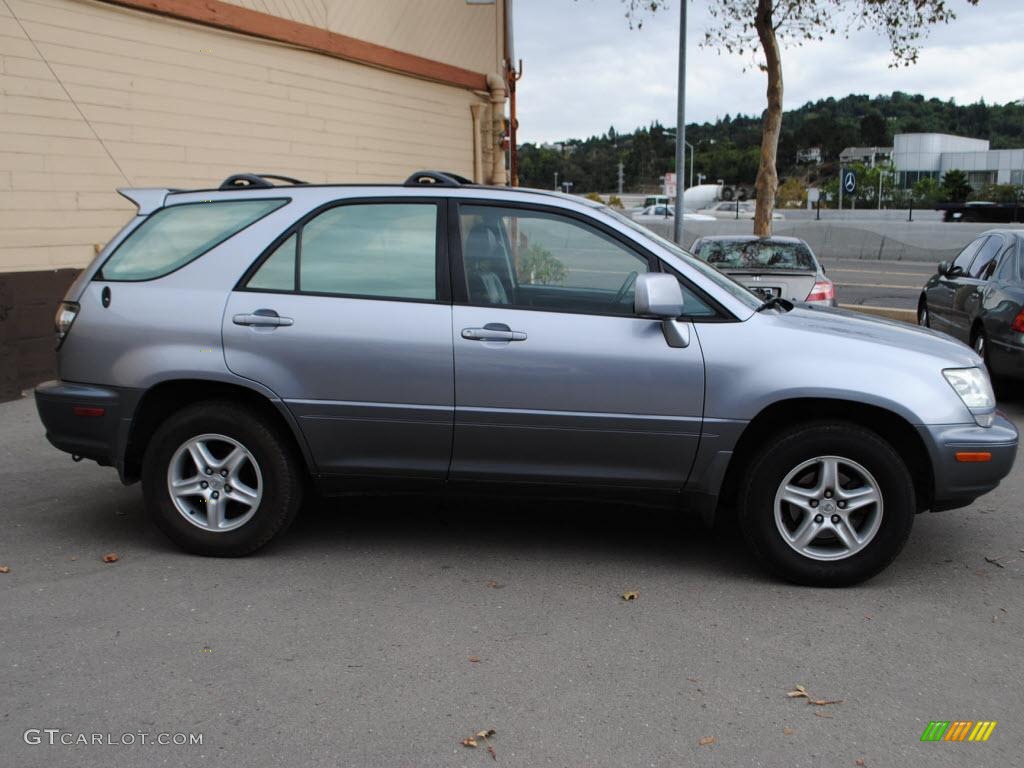 2001 RX 300 AWD - Blue Vapor Metallic / Black photo #8
