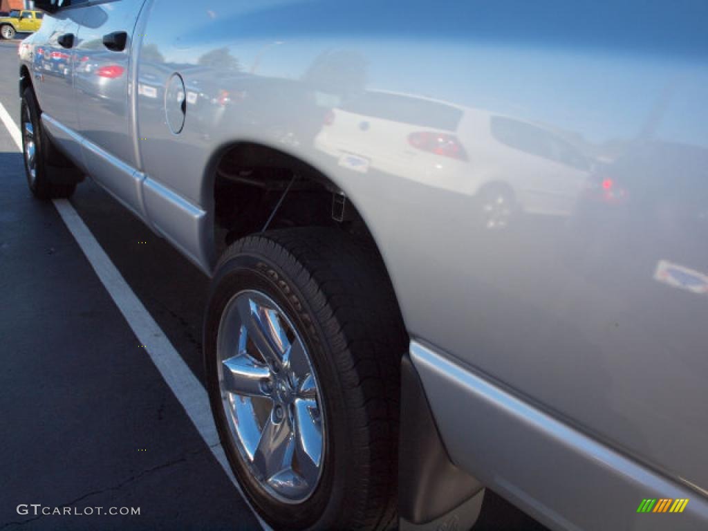 2008 Ram 1500 Big Horn Edition Quad Cab 4x4 - Bright Silver Metallic / Medium Slate Gray photo #4