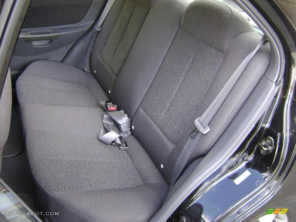 Gray Interior 2002 Hyundai Accent GL Sedan Photo #38961618