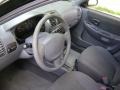 Gray 2002 Hyundai Accent GL Sedan Dashboard