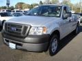 2007 Silver Metallic Ford F150 XL Regular Cab  photo #1