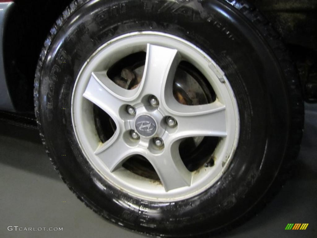 2001 Hyundai Santa Fe LX V6 4WD Wheel Photo #38963578