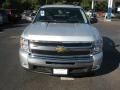 2011 Sheer Silver Metallic Chevrolet Silverado 1500 LT Extended Cab  photo #8