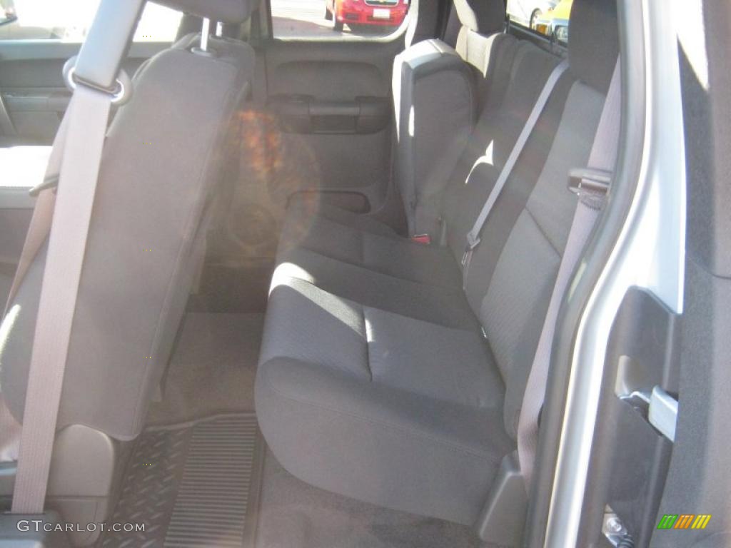 2011 Silverado 1500 LT Extended Cab - Sheer Silver Metallic / Ebony photo #15