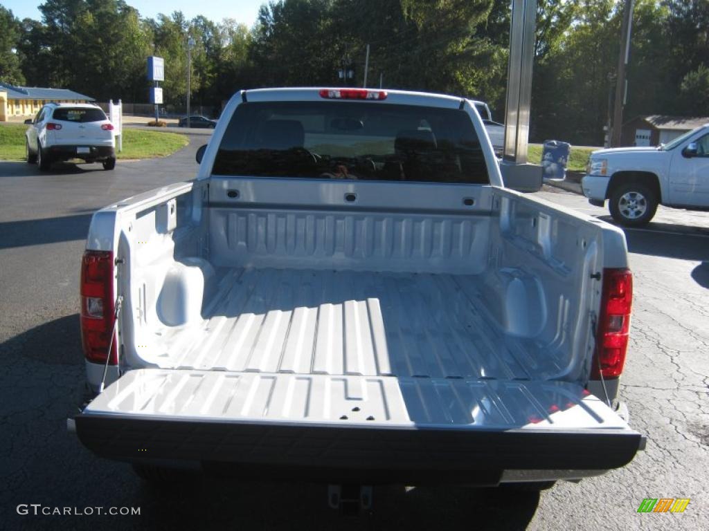 2011 Silverado 1500 LT Extended Cab - Sheer Silver Metallic / Ebony photo #20