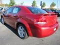 2010 Inferno Red Crystal Pearl Dodge Avenger R/T  photo #2