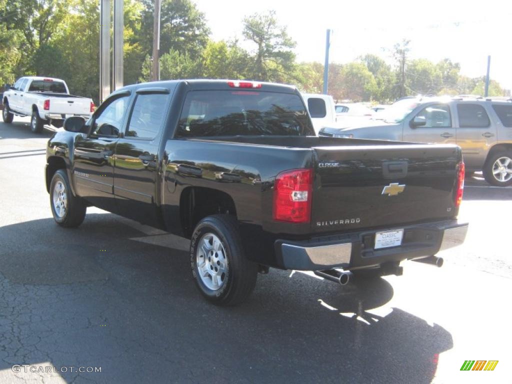 2007 Silverado 1500 LT Crew Cab - Black / Ebony Black photo #3