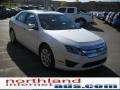 2011 White Suede Ford Fusion SEL V6  photo #4