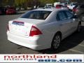2011 White Suede Ford Fusion SEL V6  photo #6