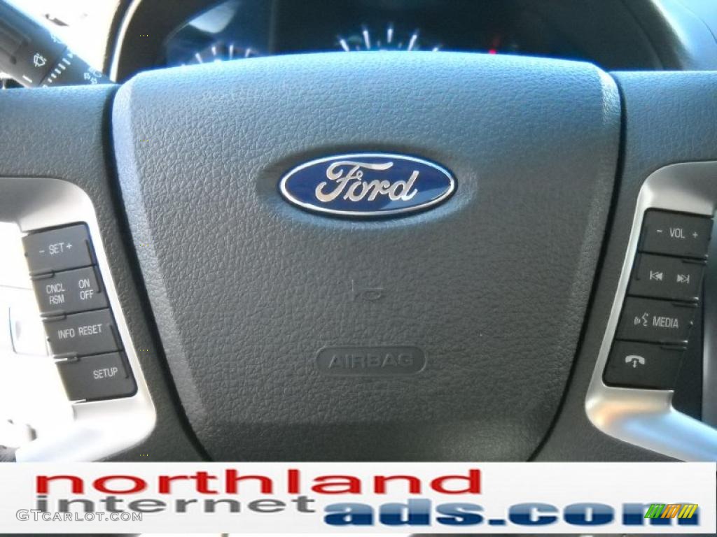 2011 Fusion SEL V6 - White Suede / Ginger Leather photo #19