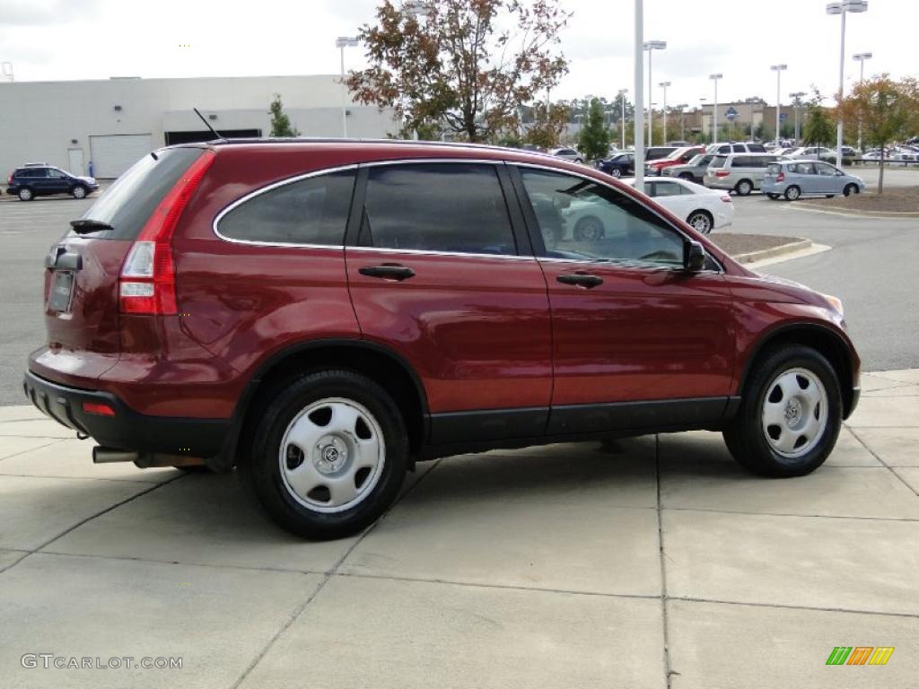 2007 CR-V LX - Tango Red Pearl / Gray photo #5