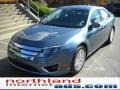 2011 Steel Blue Metallic Ford Fusion SEL  photo #2