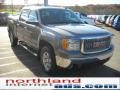 2008 Steel Gray Metallic GMC Sierra 1500 SLE Crew Cab 4x4  photo #4