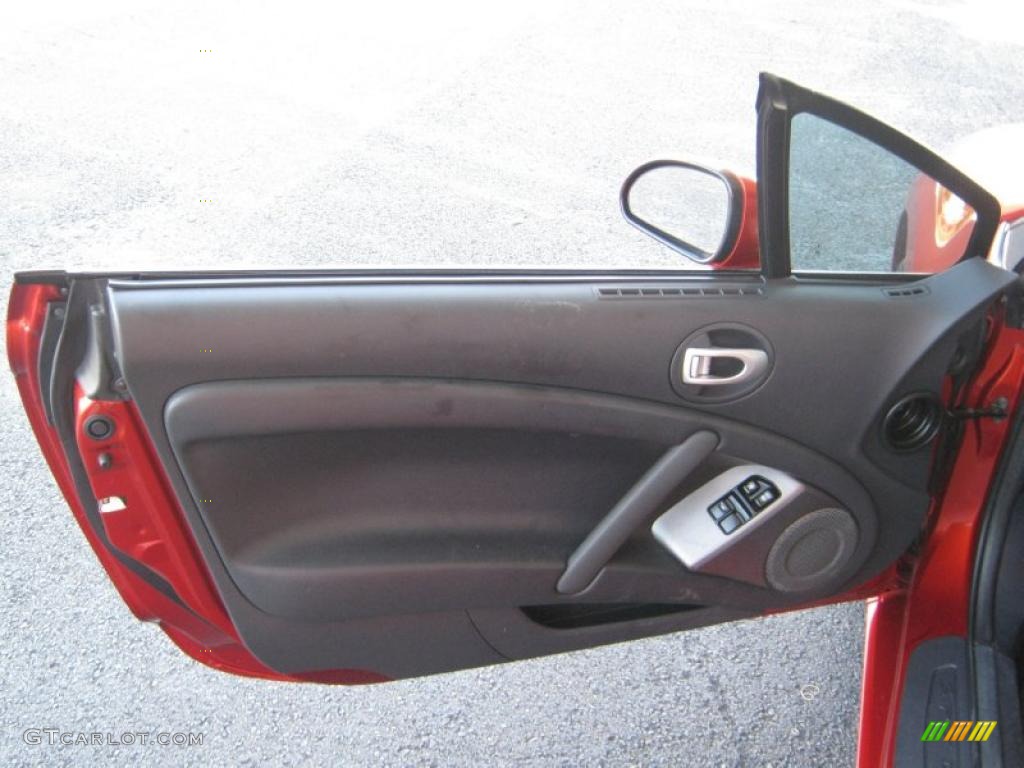 2007 Mitsubishi Eclipse Spyder GS Dark Charcoal Door Panel Photo #38969901