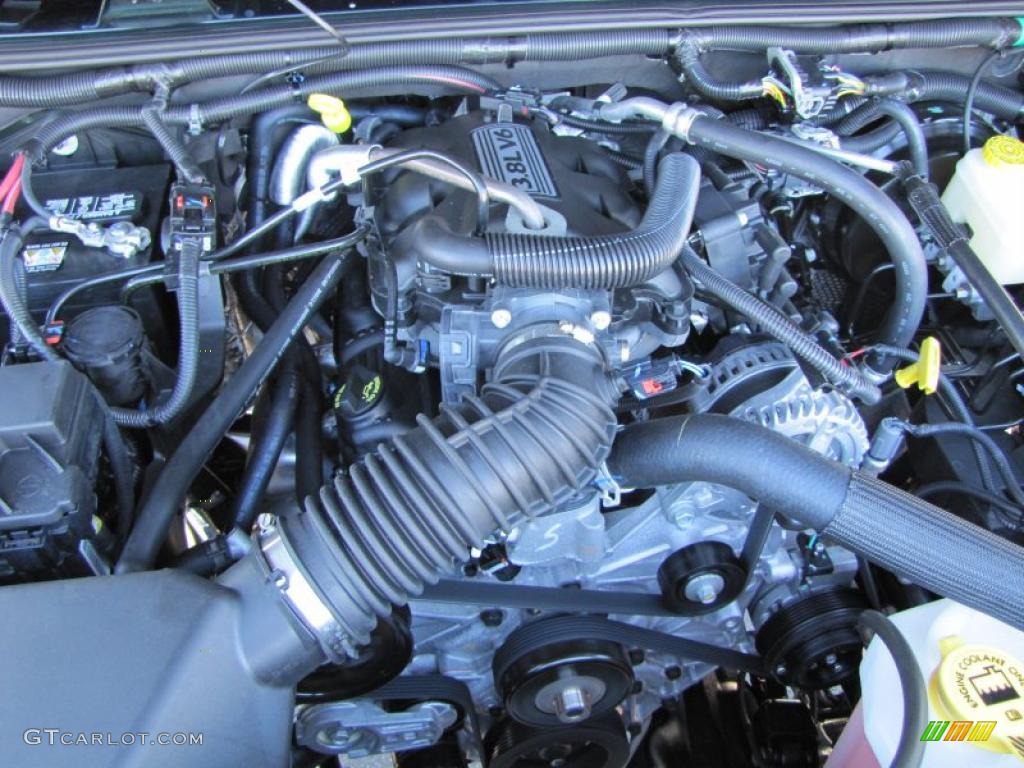 2011 Jeep Wrangler Rubicon 4x4 3.8 Liter OHV 12-Valve V6 Engine Photo #38969973