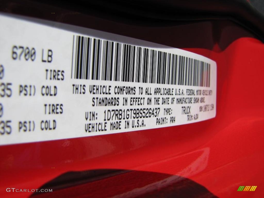 2011 Ram 1500 Sport Quad Cab - Flame Red / Dark Slate Gray/Medium Graystone photo #14