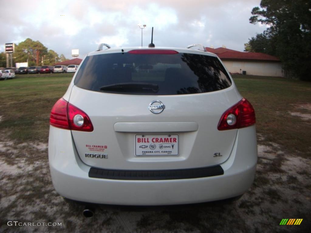 2008 Rogue S - Phantom White Pearl / Gray photo #16