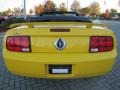 2006 Screaming Yellow Ford Mustang V6 Deluxe Convertible  photo #4