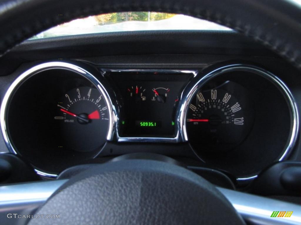 2006 Ford Mustang V6 Deluxe Convertible Gauges Photos