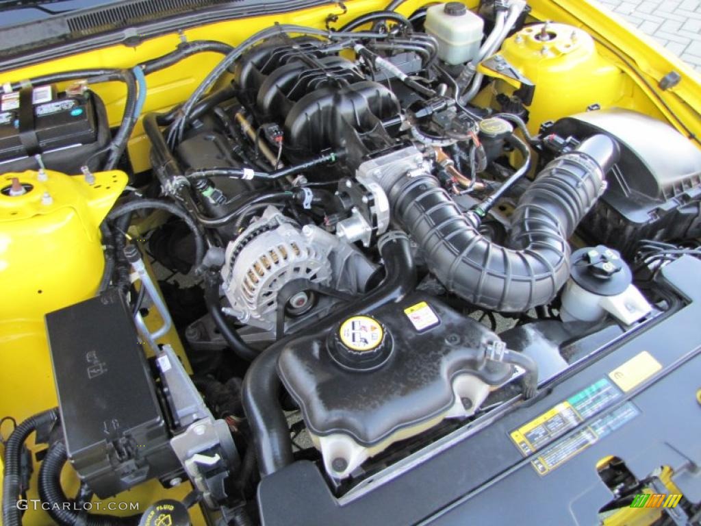 2006 Ford Mustang V6 Deluxe Convertible 4.0 Liter SOHC 12-Valve V6 Engine Photo #38973148